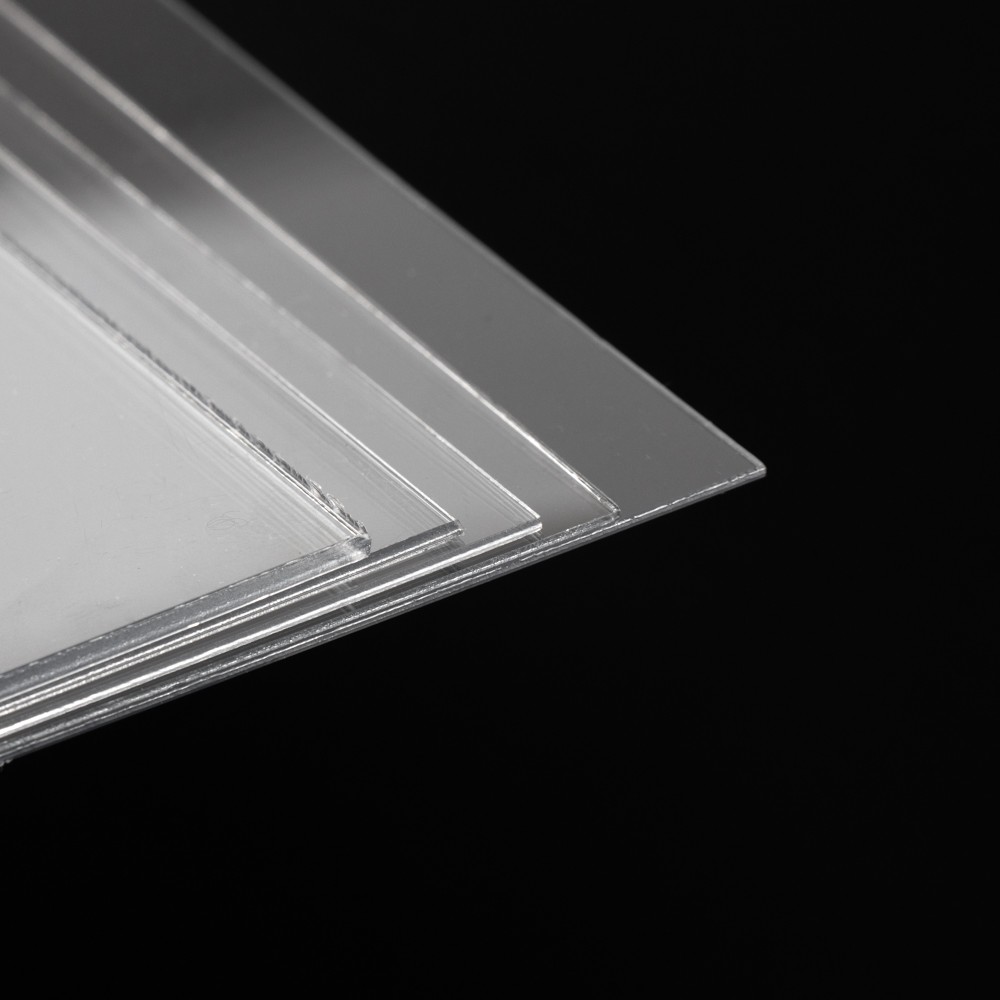 Pack Of 5 Clear Plastic Sheets 295 X 210 X 1mm