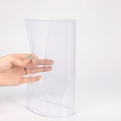 transparent plastic sheet roll