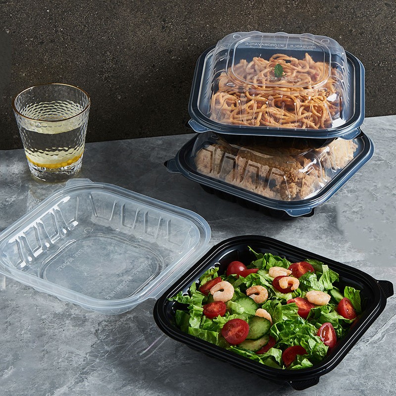 8x8 Custom PP Takeout Container - Sustainable Food Packaging Solution 8x8 Custom PP Takeout Container - Sustainable Food Packaging Solution