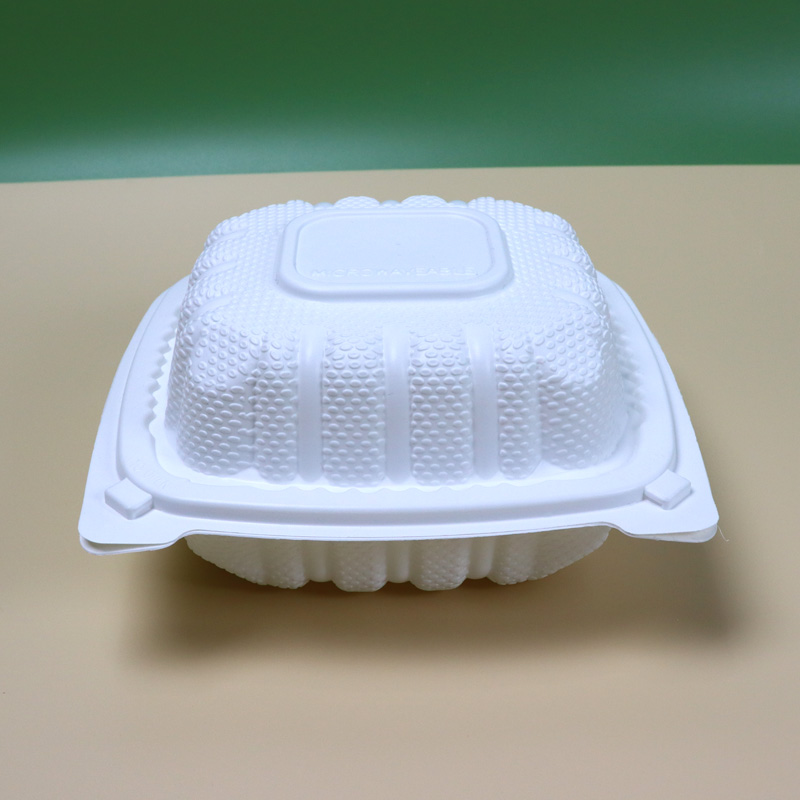 9x9 White PP Takeout Container - For Catering and Restaurants 9x9 White PP Takeout Container - For Catering and Restaurants