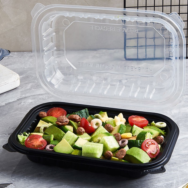 6x6 White PP Takeout Container - Ideal for Fast Food Packaging 6x6 White PP Takeout Container - Ideal for Fast Food Packaging